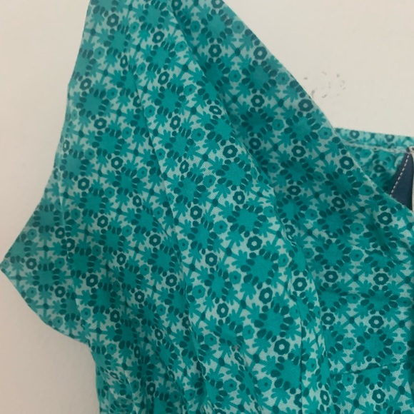 Blue/Green Patterned Sundress - Picture 3 of 3